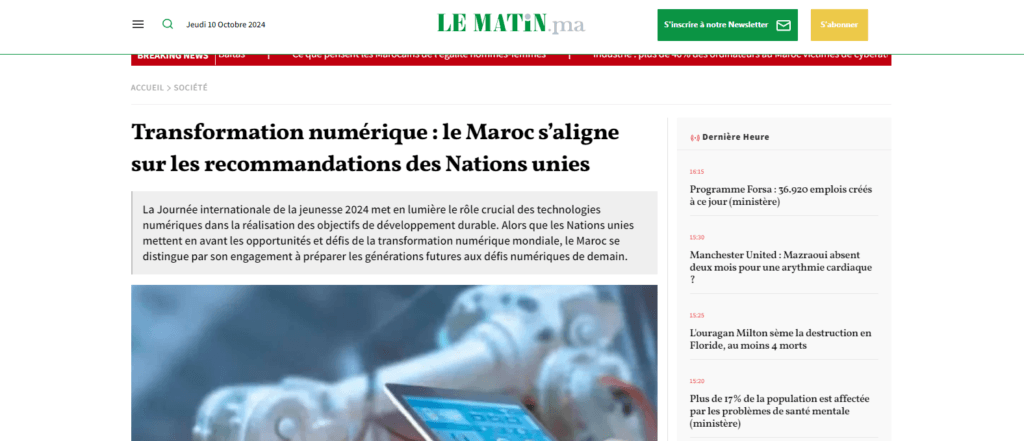 transformation numérique