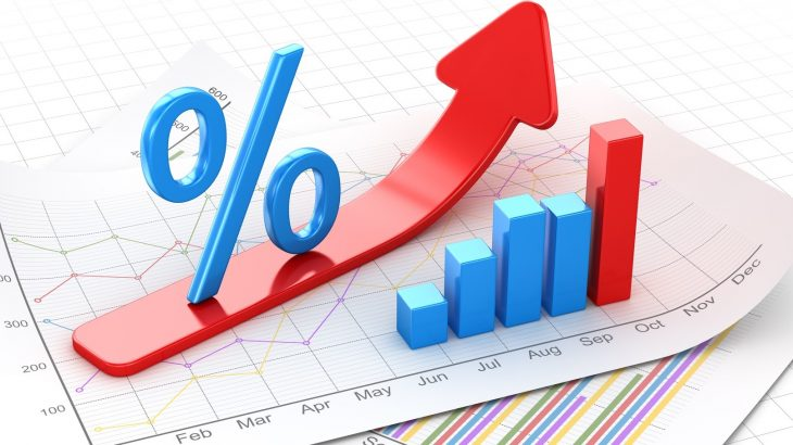Infographie illustrant la croissance économique du Maroc